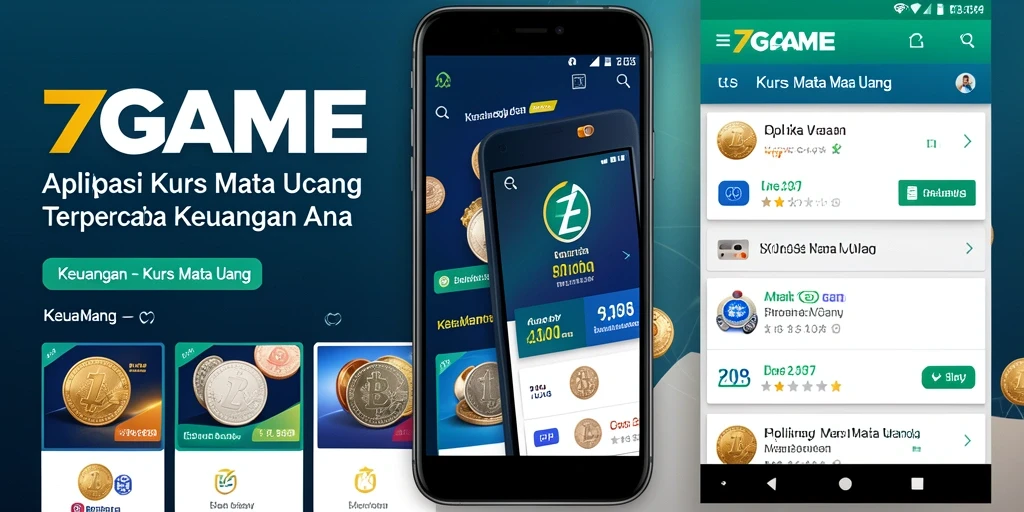 Tampilan antarmuka aplikasi 7GAME yang informatif dan mudah digunakan.