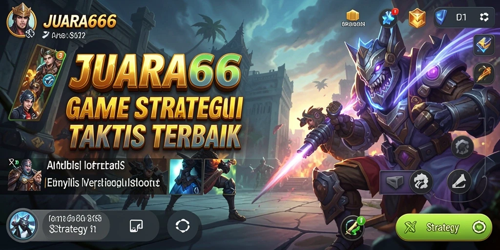 Tampilan antarmuka JUARA666 yang inovatif dan strategis.