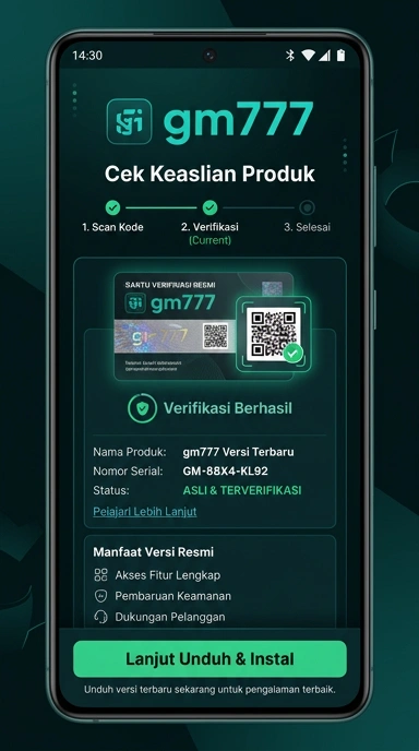 Halaman Resmi Unduh gm777 untuk Android Indonesia